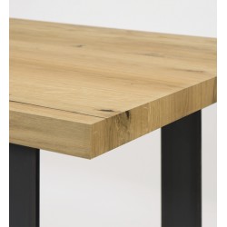 Table en bois noble Haro -...