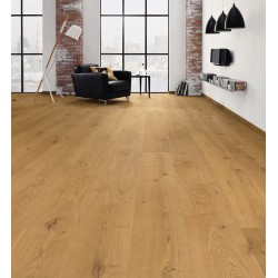 Parquet Haro Chêne flottant - série Plaza - Vernis mat - Markant - brossé 4V decor 3